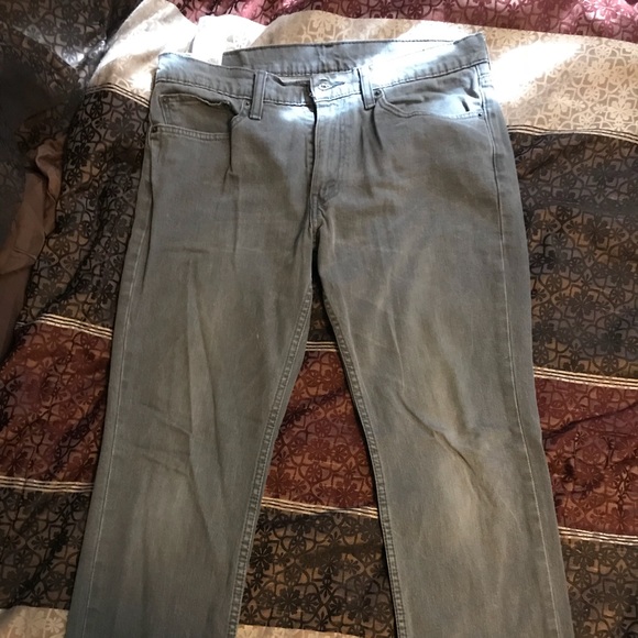 Levi Strauss Charcoal Skinny Jeans 34 - Picture 2 of 3